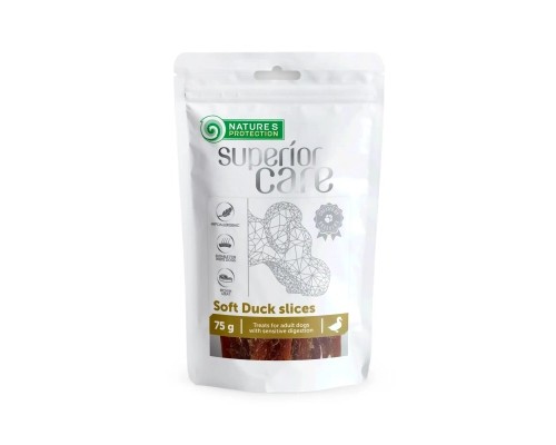 Ласощі для собак Nature's Protection смужки сушеної качки 75 г (SNK46122) Ласощі для собак Nature's Protection смужки сушеної качки 75 г (SNK46122)