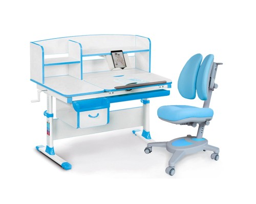 Парта з кріслом Evo-kids Evo-50 BL + Y-115 KBL