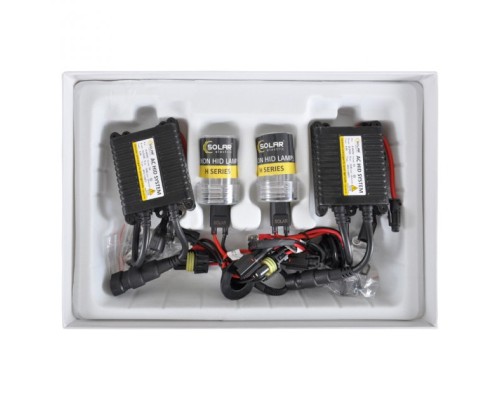 Автолампа SOLAR H7 6000K,85V,35W PX26d +Ballast (4760)