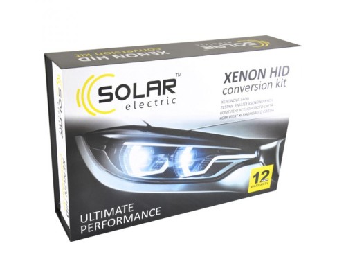 Автолампа SOLAR H7 6000K,85V,35W PX26d +Ballast (4760)