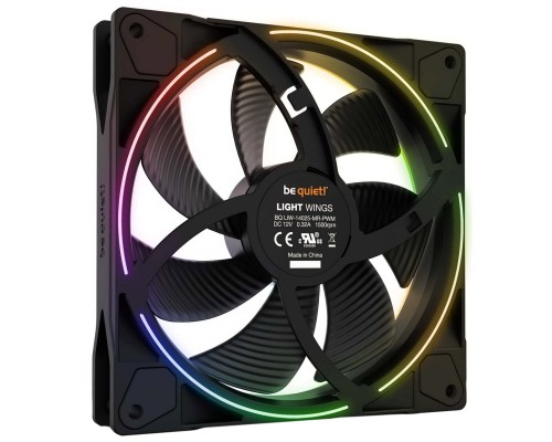 Кулер до корпусу Be quiet! Light Wings 140mm PWM 3 pcs (BL078)