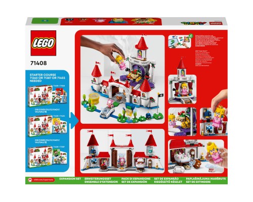 Конструктор LEGO Super Mario Додатковий набір «Замок Персика» (71408)