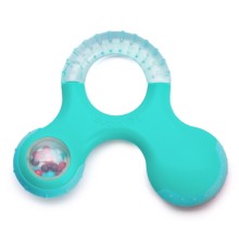 Прорізувач Suavinex з бряскальцем зелений (400269/2)