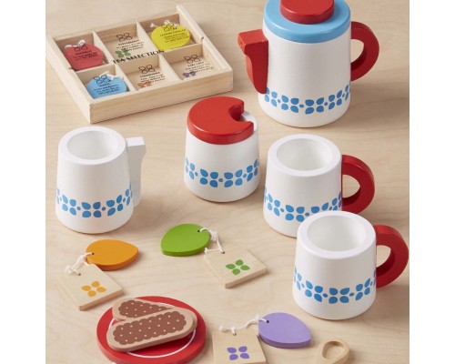 Ігровий набір Melissa&Doug Дерев'яний набір Чайний сервіз (MD19843)
