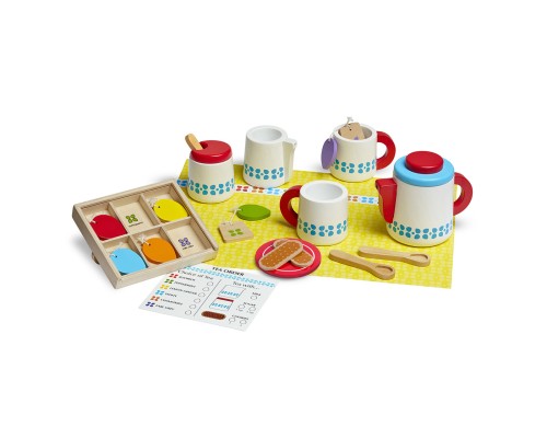 Ігровий набір Melissa&Doug Дерев'яний набір Чайний сервіз (MD19843)