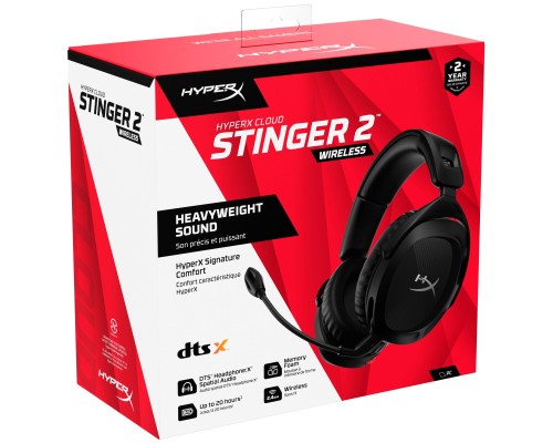 Навушники HyperX Cloud Stinger 2 Wireless Black (676A2AA)
