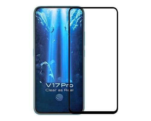 Скло захисне PowerPlant Full screen Vivo V17 Pro, Black (GL607570)
