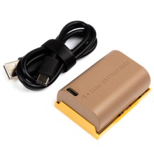 Акумулятор до фото/відео PowerPlant Canon TLP-E6 2250mAh, with cable Type-C (CB970896)