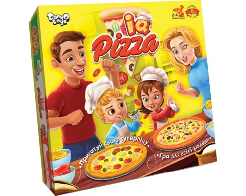 Настільна гра Danko Toys IQ Pizza, українська (G-IP-01U)
