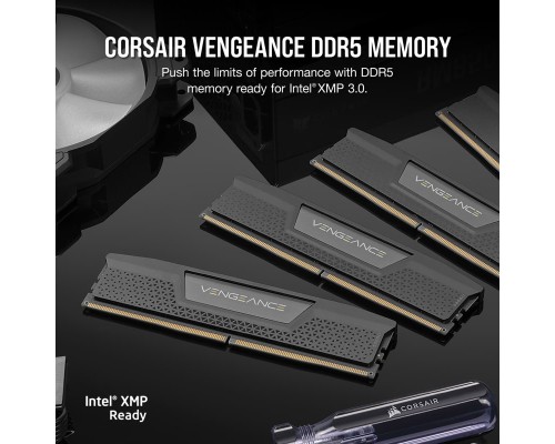 Модуль пам'яті для комп'ютера DDR5 32GB (2x16GB) 6400 MHz Vengeance Corsair (CMK32GX5M2B6400C32)
