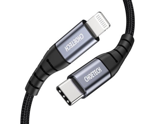 Дата кабель USB-C to Lightning 2.0m MFI Choetech (IP0041-BK)