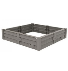 Пісочниця Smoby грядка 2 в 1, 76x76 см (850208)