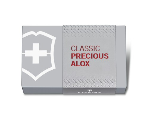 Ніж Victorinox Classic SD Precious Alox Iconic Red (0.6221.401G)