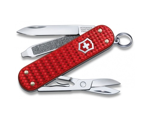 Ніж Victorinox Classic SD Precious Alox Iconic Red (0.6221.401G)