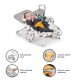 Крісло-гойдалка Kinderkraft шезлонг Felio 2 Forest Yellow (5902533921102)