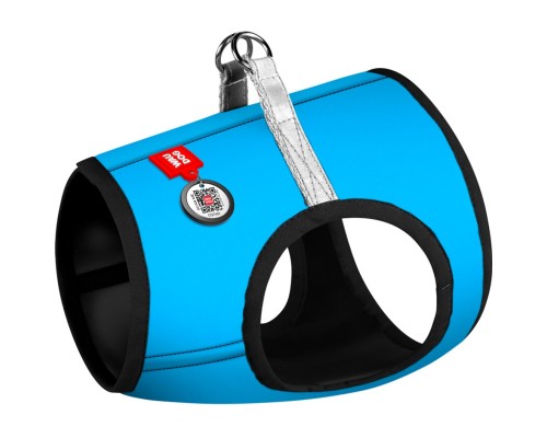 Шлея для собак WAUDOG Clothes з QR паспортом Colors of freedom S2 (228-4020)