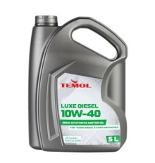 Моторна олива TEMOL Luxe Diesel 10W40 5л (TEMOL 62901)