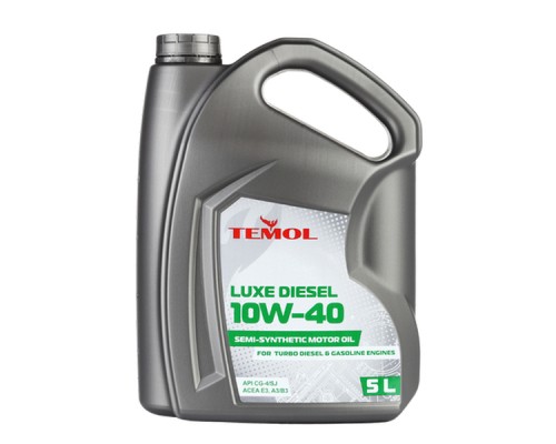 Моторна олива TEMOL Luxe Diesel 10W40 5л (TEMOL 62901)