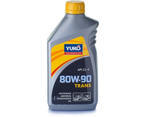 Трансмісійна олива Yuko TRANS 80W-90 GL-4 1л (4820070244458)