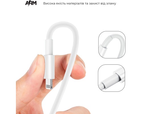 Дата кабель USB-C to USB-C 2.0m ABMLL82 white Armorstandart (ARM63474) Дата кабель USB-C to USB-C 2.0m ABMLL82 white Armorstandart (ARM63474)