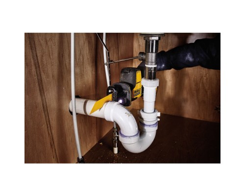 Шабельна пила DeWALT 10.8/12В XR Li-lon, 0 – 2800 хід/хв, 1.38 кг, (без АКБ та ЗП) (DCS312N)