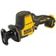 Шабельна пила DeWALT 10.8/12В XR Li-lon, 0 – 2800 хід/хв, 1.38 кг, (без АКБ та ЗП) (DCS312N)