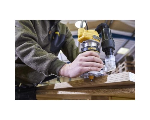 Фрезер DeWALT 900 Вт, 16000 - 27000 об/хв, цанга 8 мм, 4.4 кг (D26200)
