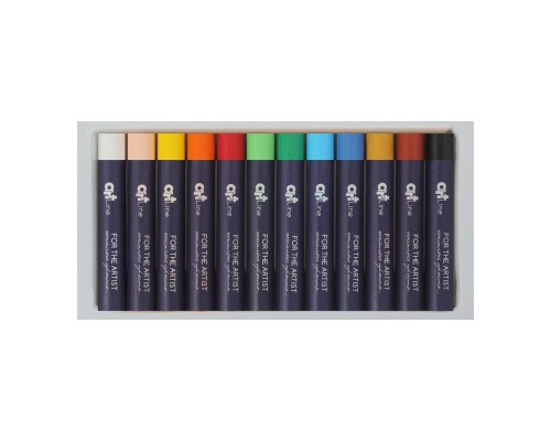 Пастель ZiBi ART Line -2 масляна художня, 12 кольорів (ZB.2491)