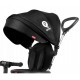 Дитячий велосипед QPlay Rito Rubber Black складаний триколісний (S380-10BlackRubber)
