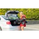Дитячий велосипед QPlay Rito Rubber Black складаний триколісний (S380-10BlackRubber)