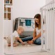 Захисний бар'єр для дітей Lionelo Truus Slim White (LO-TRUUS SLIM WHITE)