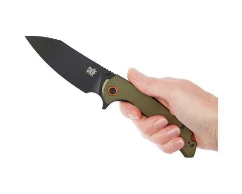 Ніж Skif Jock BSW Aluminium Olive Green (UL-002ALBSWOG)