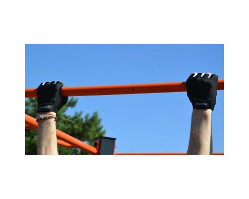 Рукавички для фітнесу MadMax MFG-251 Rainbow Grey L (MFG-251-GREY_L)