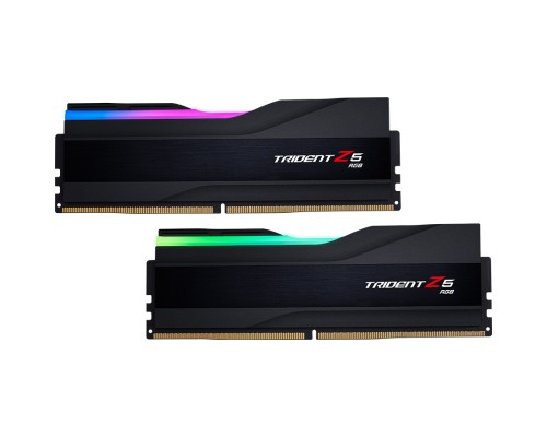 Модуль пам'яті для комп'ютера DDR5 48GB (2x24GB) 8000 MHz Trident Z5 RGB Black G.Skill (F5-8000J4048F24GX2-TZ5RK)
