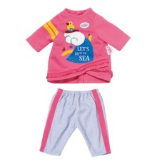 Аксесуар до ляльки Zapf Одяг для ляльки Baby Born Рожевий костюмчик 36 см (831892)