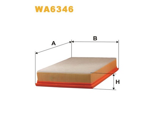 Повітряний фільтр для автомобіля Wixfiltron WA6346