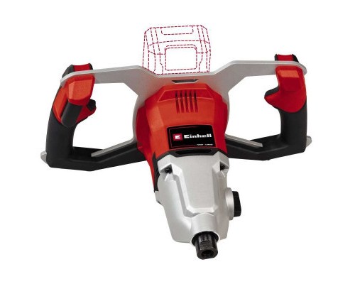 Міксер будівельний Einhell TP-MX 18-2 Li BL - Solo, PXC, 18В, 450/720об/хв, М14, 60Нм (без АКБ та ЗП) (4258770)