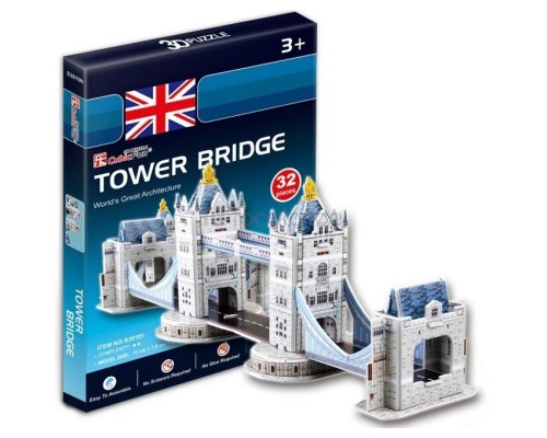 Пазл Cubic Fun 3D Тауерський міст серія міні (S3010h)