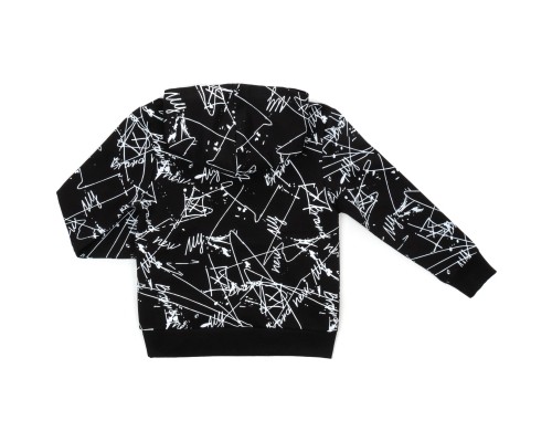 Кофта дитяча Breeze худі (19185-134B-black)