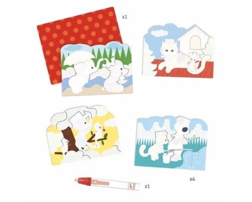 Набір для творчості Djeco Що навколо? художній комплект для малювання водою (DJ09065)