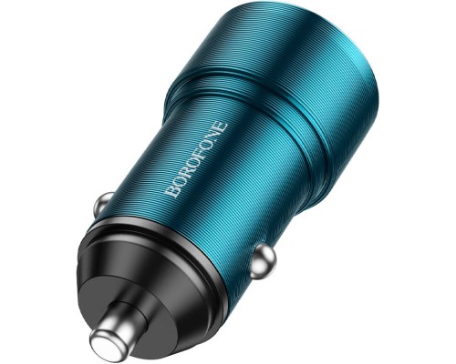 Зарядний пристрій BOROFONE BZ19 2 USB Sapphire Blue (BZ19SU)