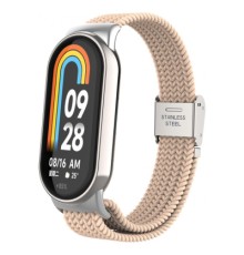 Ремінець до фітнес браслета Armorstandart Braided Solo Loop для Xiaomi Mi Band 8 Pink Sand (ARM69930)