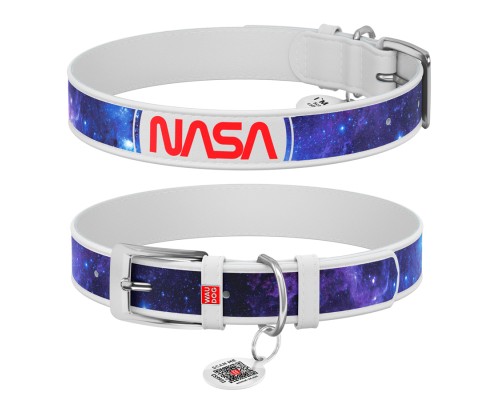 Нашийник для тварин WAUDOG Design з QR-паспортом 