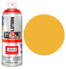 Фарба-аерозоль Pintyplus на водній основі Evolution Ral 1028 Жовта диня 400 мл (8429576183009)