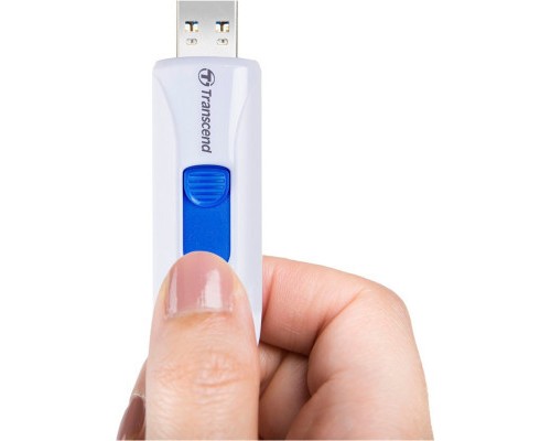 USB флеш накопичувач Transcend 256GB JetFlash 790 White USB 3.1 (TS256GJF790W) 
