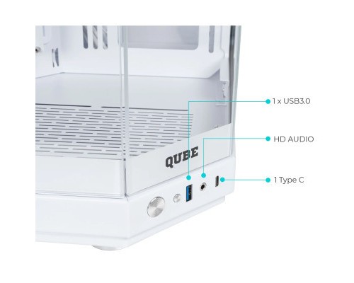 Корпус Qube F-TANK White (FTANK_F1WU3)