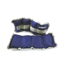 Обважнювач LiveUp Wrist/Ankle Weights LS3011-1 2 шт по 1 кг синій (6951376126303)