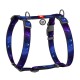Шлея для собак WAUDOG Nylon анатомічна H-подібна з QR-паспортом 