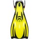 Ласти Aqua Speed Wombat Kid 528-18-2 чорний, жовтий 32-37 (5908217630353)
