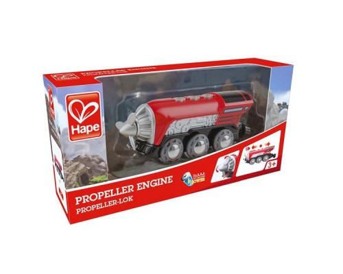 Залізниця Hape Поїзд з пропелерним двигуном (E3750)